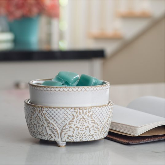 Vintage White 2-in-1 Classic Fragrance Warmer