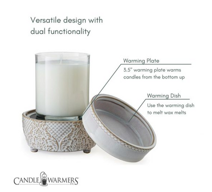 Vintage White 2-in-1 Classic Fragrance Warmer