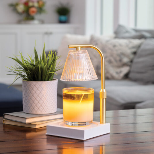 Gold Luna Candle Warmer Lamp
