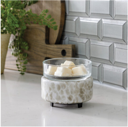 Swirl Glass Classic 2-in-1 Warmer