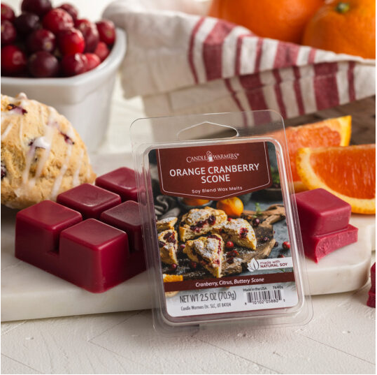 Orange Cranberry Scone Classic 2.5oz Wax Melt