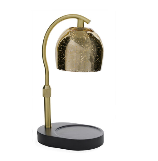 Mercury Glass Candle Warmer Lamp