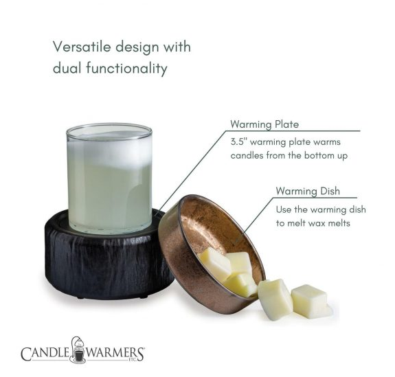 Primitive Black 2-In-1 Classic Fragrance Warmer