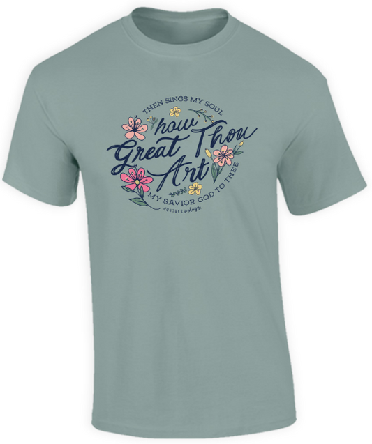 Southernology How Great Thou Art Statement Short Sleeve T-Shirt