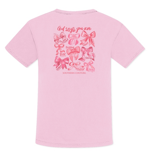 Southern Couture God Says You Are Short Sleeve T-Shirt