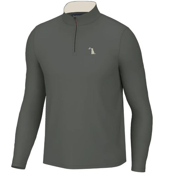 Local Boy Bentley Quarter Zip in Smoke