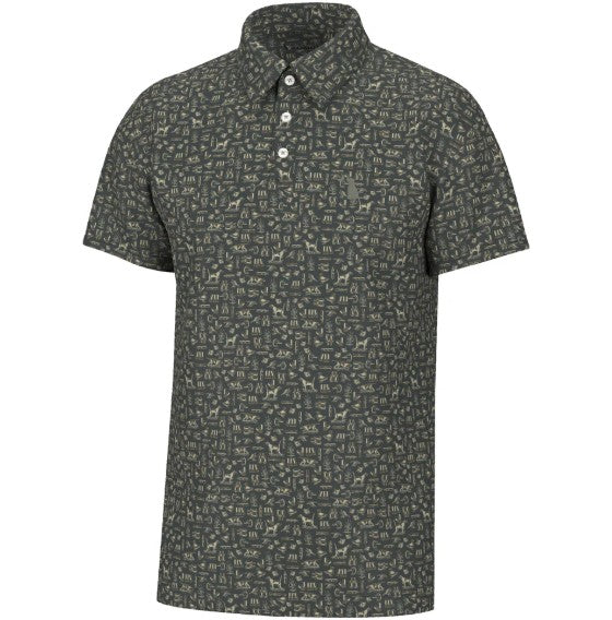 Local Boy Dirty Myrtle Polo in The Hunt Brown