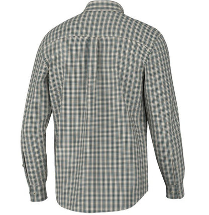 Local Boy Faulk Dress Shirt in Ocean, Beige, & Rust