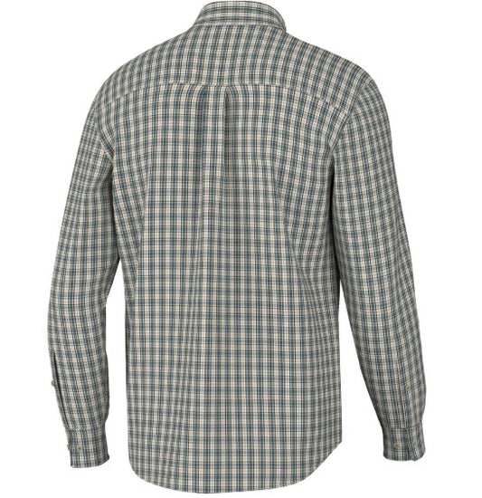 Local Boy Faulk Dress Shirt in Ocean, Beige, & Rust
