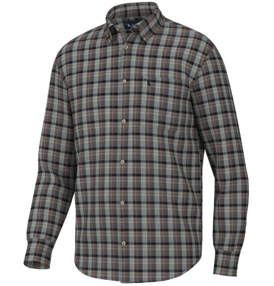 Local Boy Grange Dress Shirt in Charcoal, Navy, & Wine