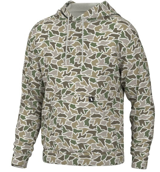 Youth Local Boy Hilltop Cotton Hoodie in Duck Camo