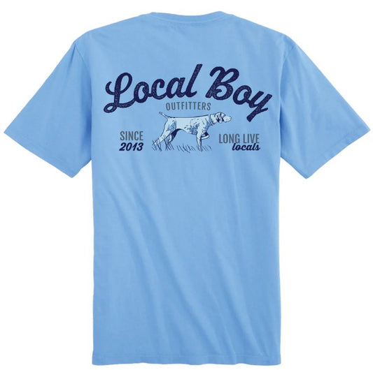 Youth Local Boy Bird Dog Arch Short Sleeve T-Shirt