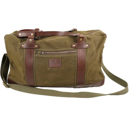 Local Boy Leather Duffle Bag