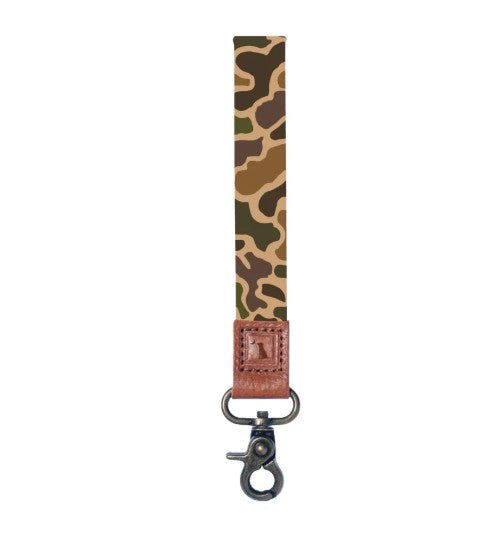Local Boy Wrist Lanyard in Old School Camo