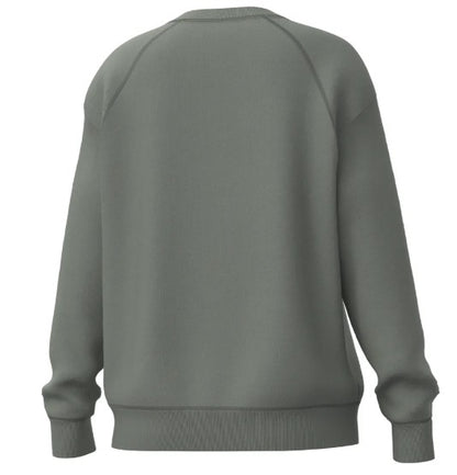 Local Girl Moon Cotton Crewneck in Sage