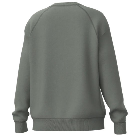 Local Girl Moon Cotton Crewneck in Sage