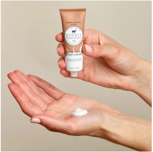 C33303 Dionis Goat Milk Hand Cream in Creamy Coconut & Oats