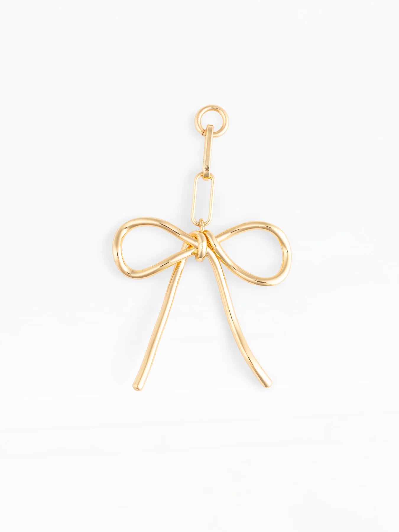 68173 Mary Square Bow Bag Charm