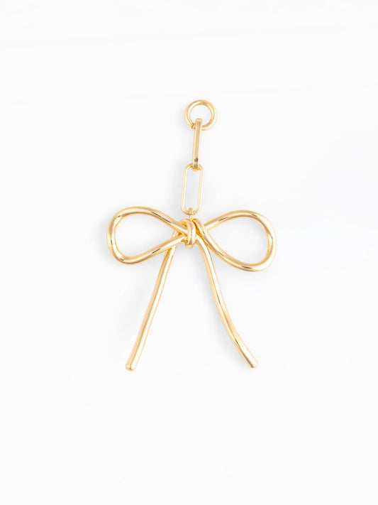 68173 Mary Square Bow Bag Charm