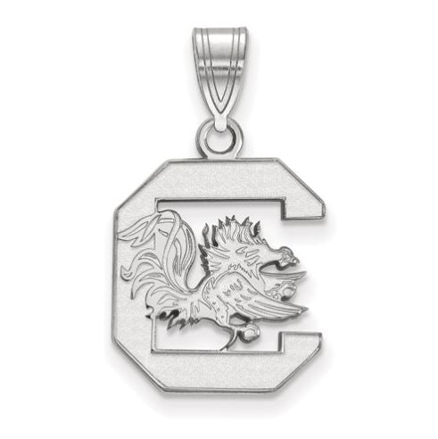 Sterling Silver USC Medium Pendant