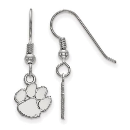 Sterling Silver Clemson University XS Dangle Earrings