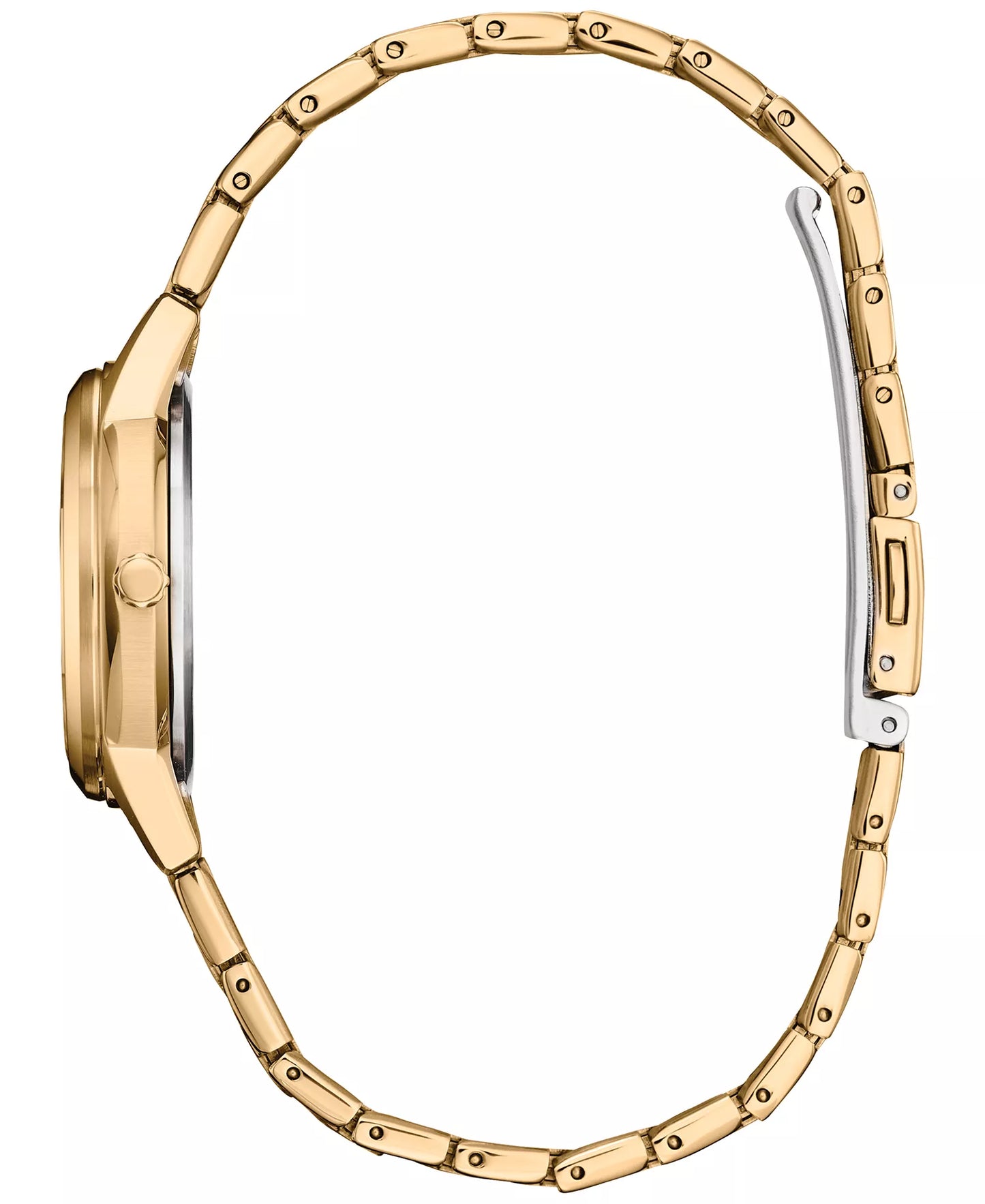 EM0682-74A Citizen Eco-Drive Women's Classic Gold-Tone Stainless Steel Bracelet Watch 29mm