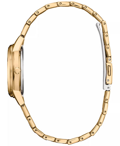 EM0682-74A Citizen Eco-Drive Women's Classic Gold-Tone Stainless Steel Bracelet Watch 29mm