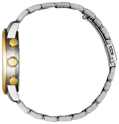 Mens Two-Tone Stainless Steel Citizen Quartz Watch - AN8054-50E