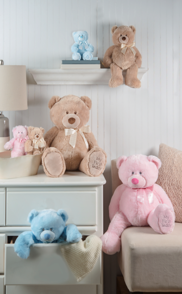 BG2765 Ganz My First Teddy - Pink - 8"