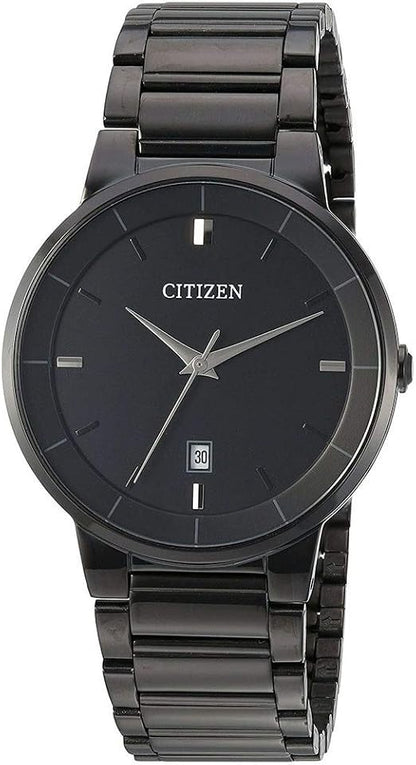 BI5017-50E Citizen Men's Quartz Watch WR50 Black Bracelet