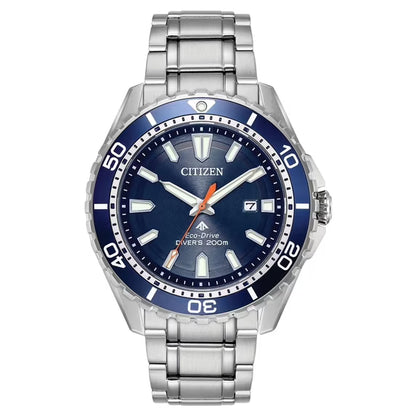 BN0191-55L Citizen Men's Eco-Drive Promaster Diver Stainless Steel Watch
