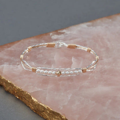 B123GS0700 Ronaldo Angels on Earth Bracelet - 7"