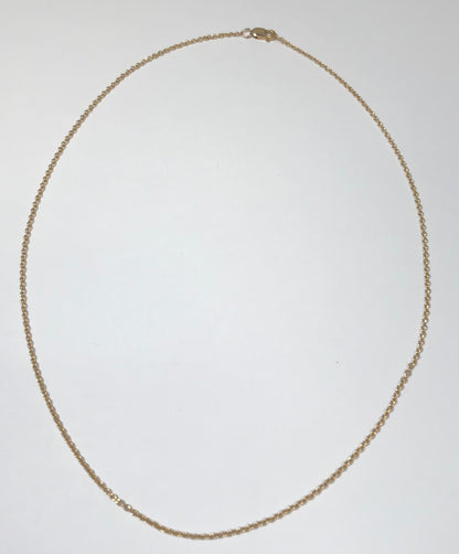 1523 14/20 Gold Filled Cable Chain with Lobster Clasp