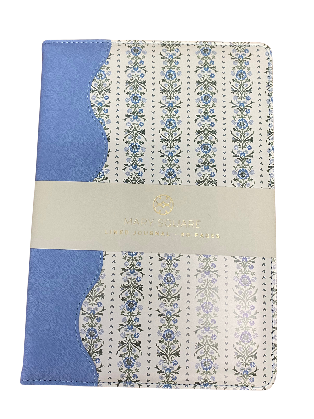 80164 Mary Square Take Two Printed Line Journal- Blue 0