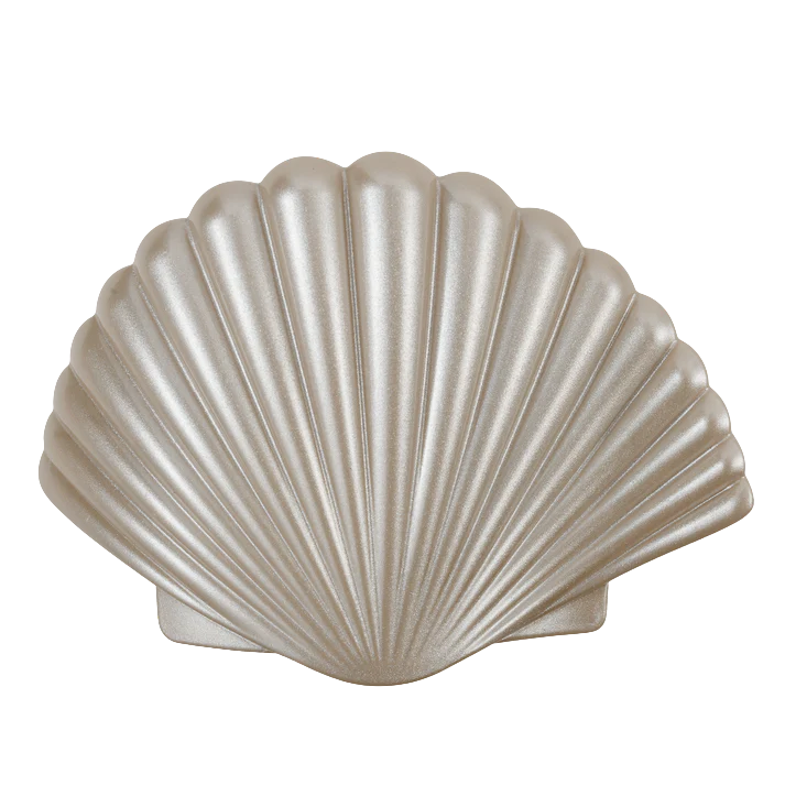 Teleties Shimmering Shell Flat Hair Clip - Large