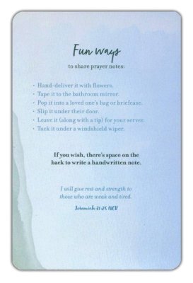 9781648704277 100 Pass-Along Notes for Peace & Rest By: Max Lucado Prayers to Share 0