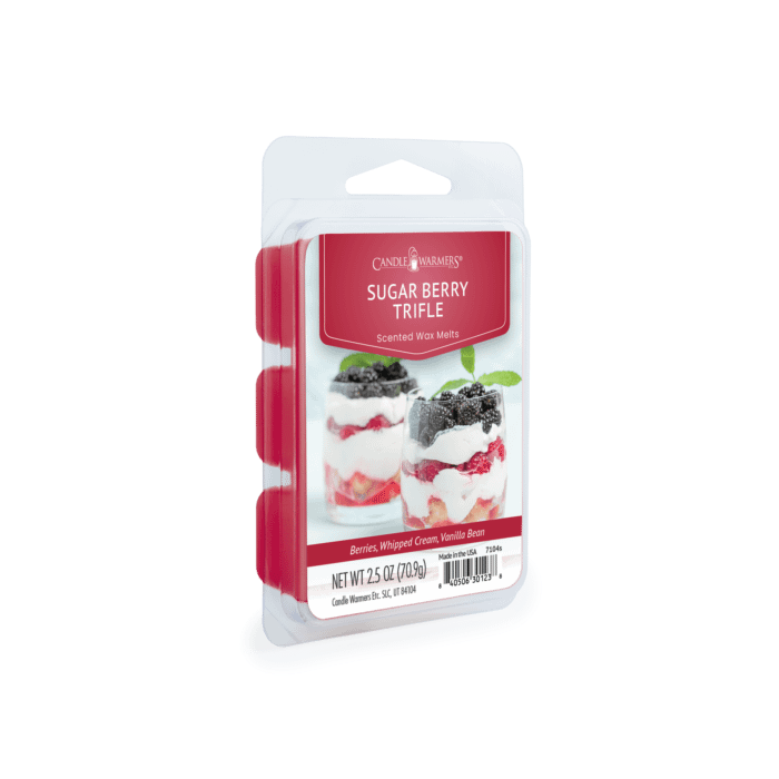 7104S Candle Warmers Classic Soy Wax Melt - 2.5 oz. - Sugar Berry Trifle 0