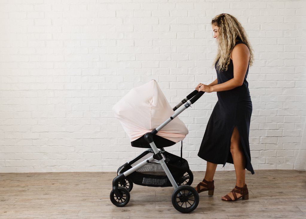 Copper Pearl Multi-Use Car Seat Cover & Nursing Cover - Blush