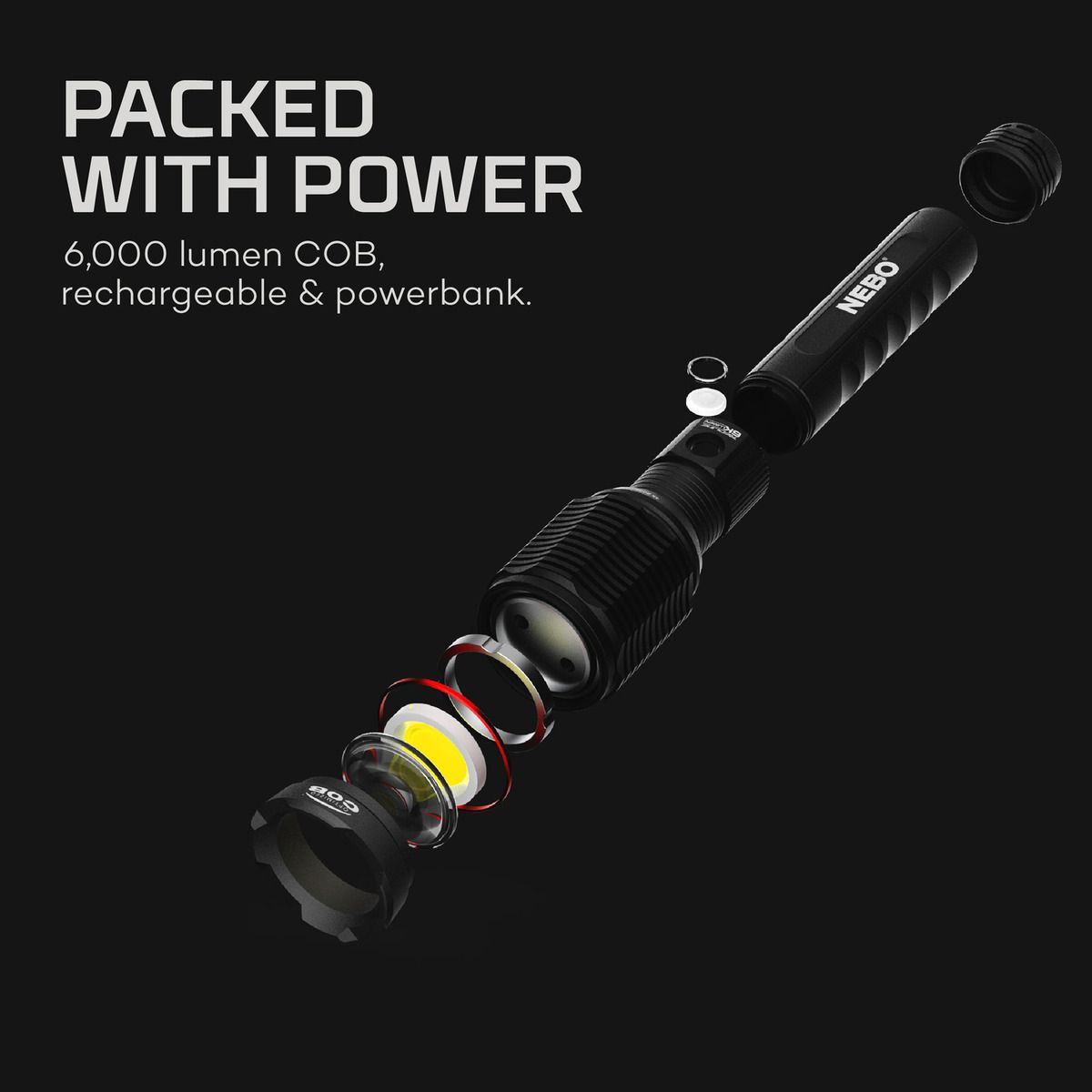 Redline 6K Flashlight & Power Bank