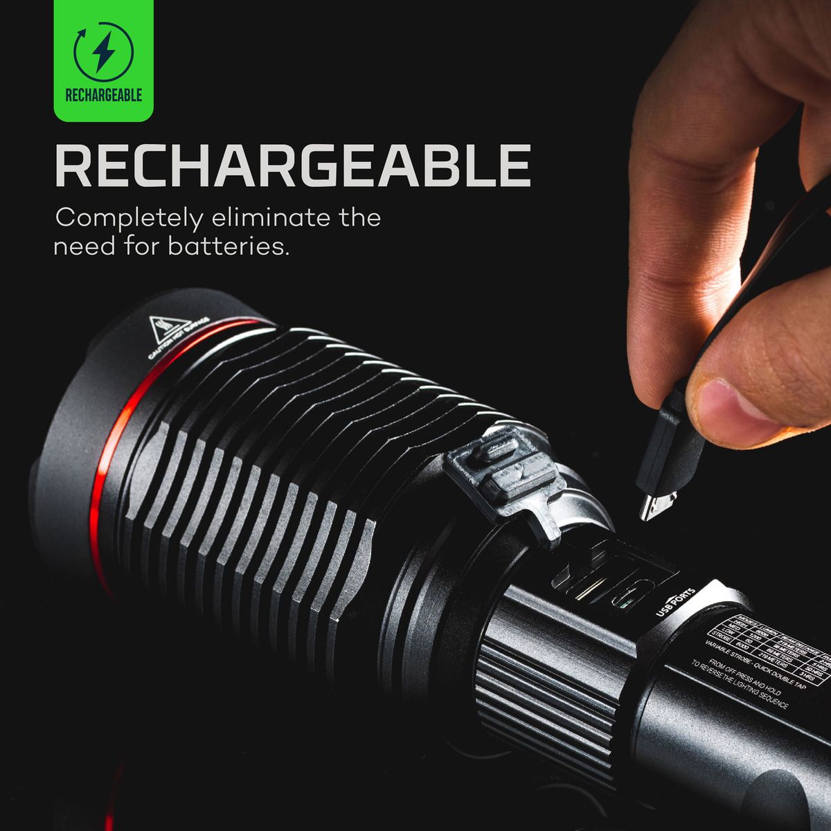 Redline 6K Flashlight & Power Bank