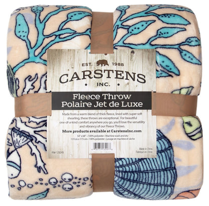 Coastal Reef Throw Blanket
