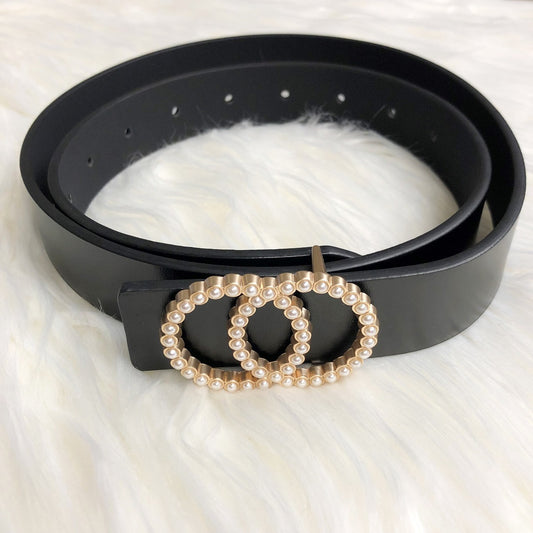 Treasure Your Love Belt - Black