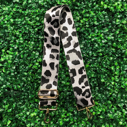 Cheetah Print Guitar Strap