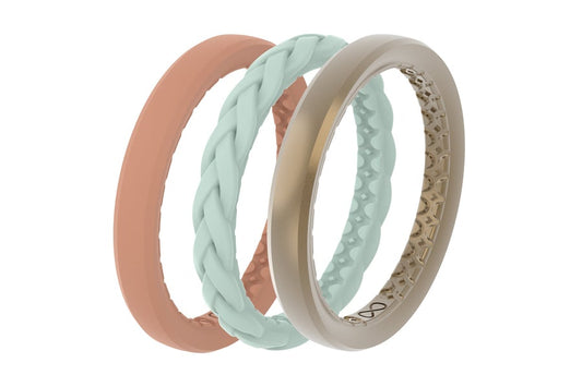 Groove Life Gold Coast Stackable Rings