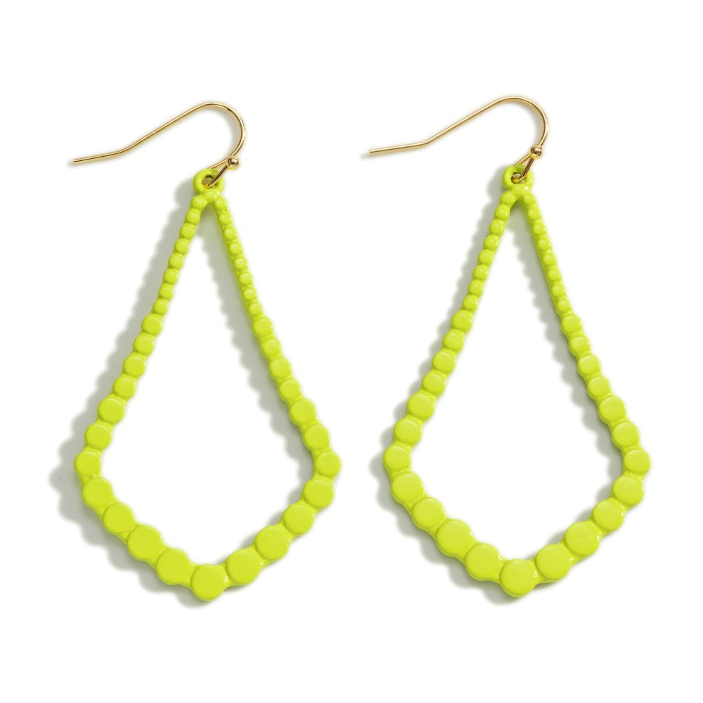 Optimistic Love Earrings - Lime