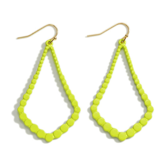 Optimistic Love Earrings - Lime
