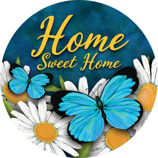 Blue Butterflies Stepping Stone