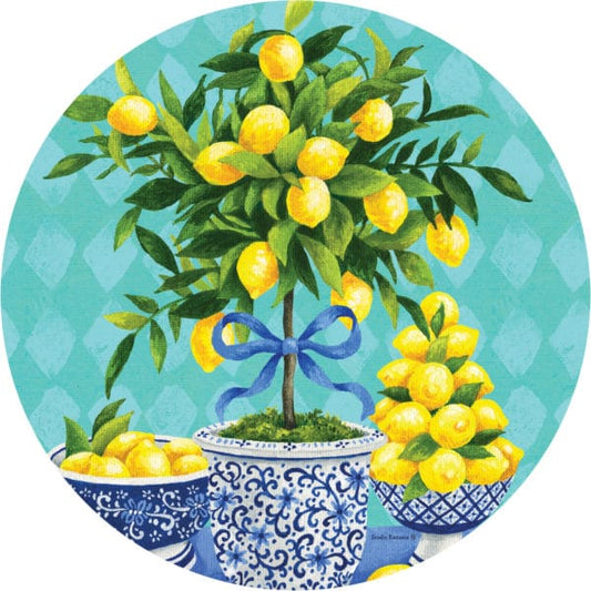 Lemon Topiary Stepping Stone