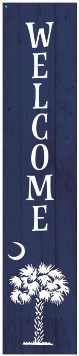 3298YE Custom Decor Yard Expression Palmetto