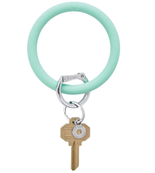 O-Venture Silicone Big O Key Ring - Pistachio
